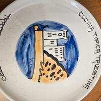 Piatto in ceramica "Cucina tipica triestina"