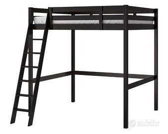 Letto Soppalco IKEA STORÅ 140x200 + Materasso M.F.