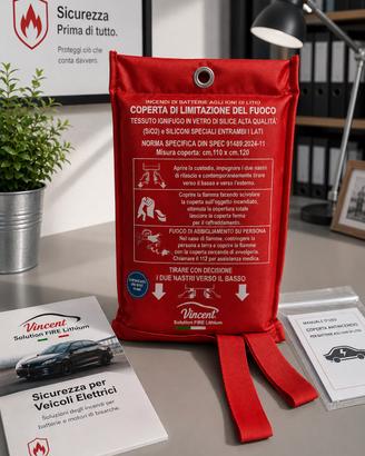 COPERTA IGNIFUGA MULTIUSO DI PICCOLE DIMENSIONI