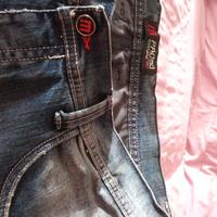 Pantaloni jeans moto PMJ