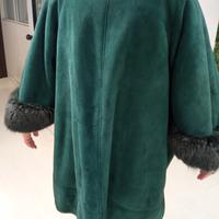 Giaccone di montone Verde 