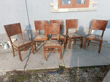 Sei Sedie vintage