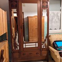 Armadio in stile liberty originale, ben conservato