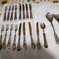 posatine da dessert,  posate e 2 mestoli