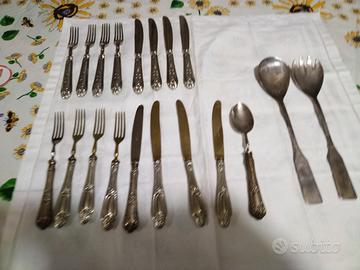 posatine da dessert,  posate e 2 mestoli
