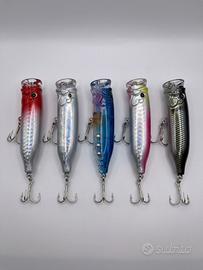 Set da 5 popper spinning (nuovi )