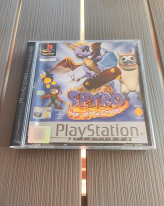 Spyro 3 Year of The Dragon ps1 gioco PlayStation 1