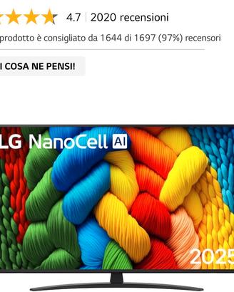 Tv Lg 65 NUOVA