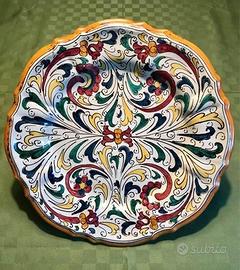 Piatti grandi in ceramica di Caltagirone