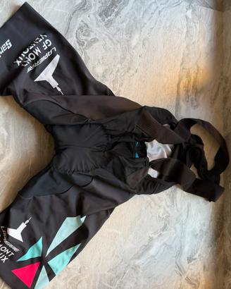 Salopette ciclismo Santini Taglia M