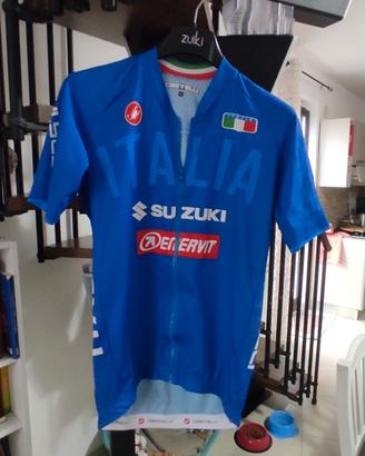 maglia ciclismo nazionale italiana castelli+ calze