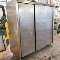 armadio inox a tre ante scorrevoli usato