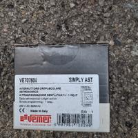 interruttore crepuscolare astronomico 