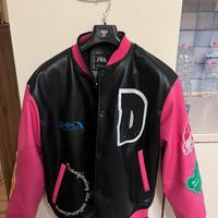 Giacca college in pelle Zara