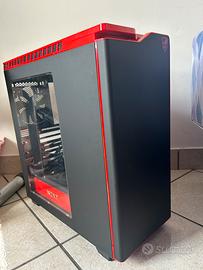 Case nzxt  pc + alimentatore gaming hx850 corsair