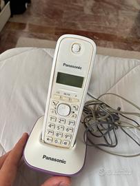 Telefono cordless Panasonic KX-TG1611JT con base