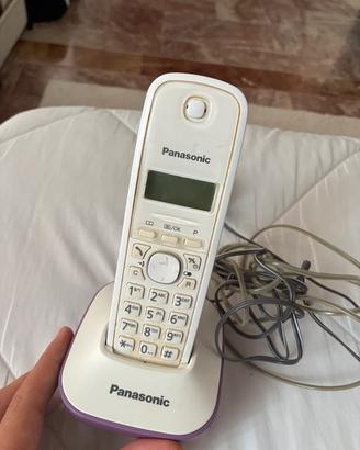 Telefono cordless Panasonic KX-TG1611JT con base