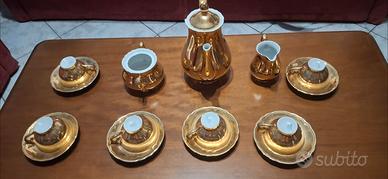Servizio Caffè Vintage RICHARD GINORI Oro Zecchino
