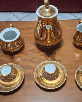 Servizio Caffè Vintage RICHARD GINORI Oro Zecchino