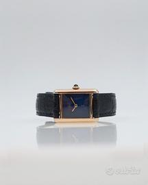 Cartier Tank Must Vermeil Blu Dial 20×28 mm