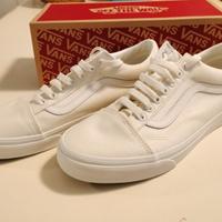 SCARPE VANS OLD SKOOL LINO MARSHMELLOW-BEIGE 41