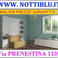 Letto a Scomparsa DOLLY V 1p MATERASSO OMAGGIO