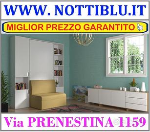 Letto a Scomparsa DOLLY V 1p MATERASSO OMAGGIO