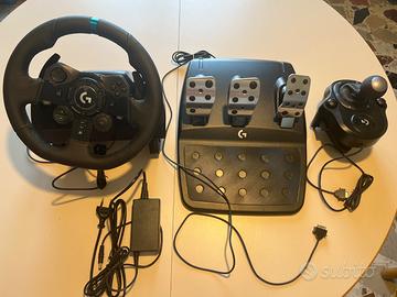 Logitech g923 + leva cambio Logitech