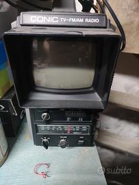 Conic tv-fm radio mini tv vintage