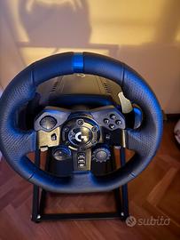 Logitech G923 +SUPPORTO PROFESSIONALE REGOLABILE