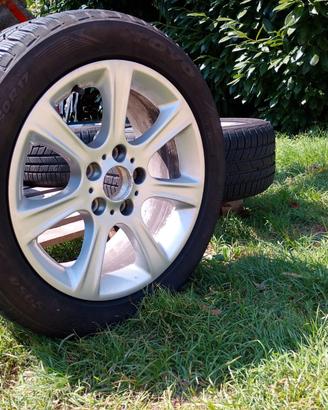 Cerchi BMW raggio 17 serie 3 + Toyo snowprox s954