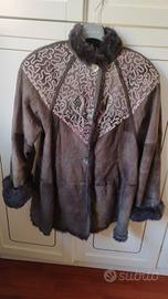 pelliccia in lapin lavorata