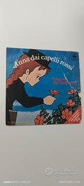 DISCO VINILE ANNA CAPELLI ROSSI CARTONI ANIMATI 