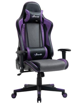Sedia Gaming Nera e Viola NUOVA