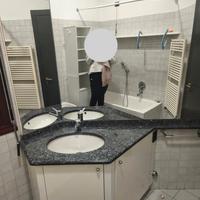 Mobile bagno con specchio