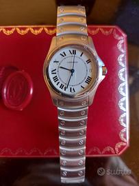 CARTIER SANTOS RONDE AUTOM ACCIAIO UNISEX