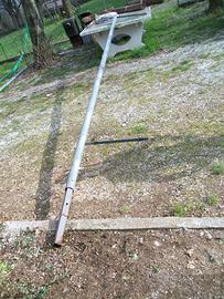 Pennone per bandiere in tubo zingato)