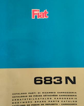 Catalogo ricambi Fiat 683 N