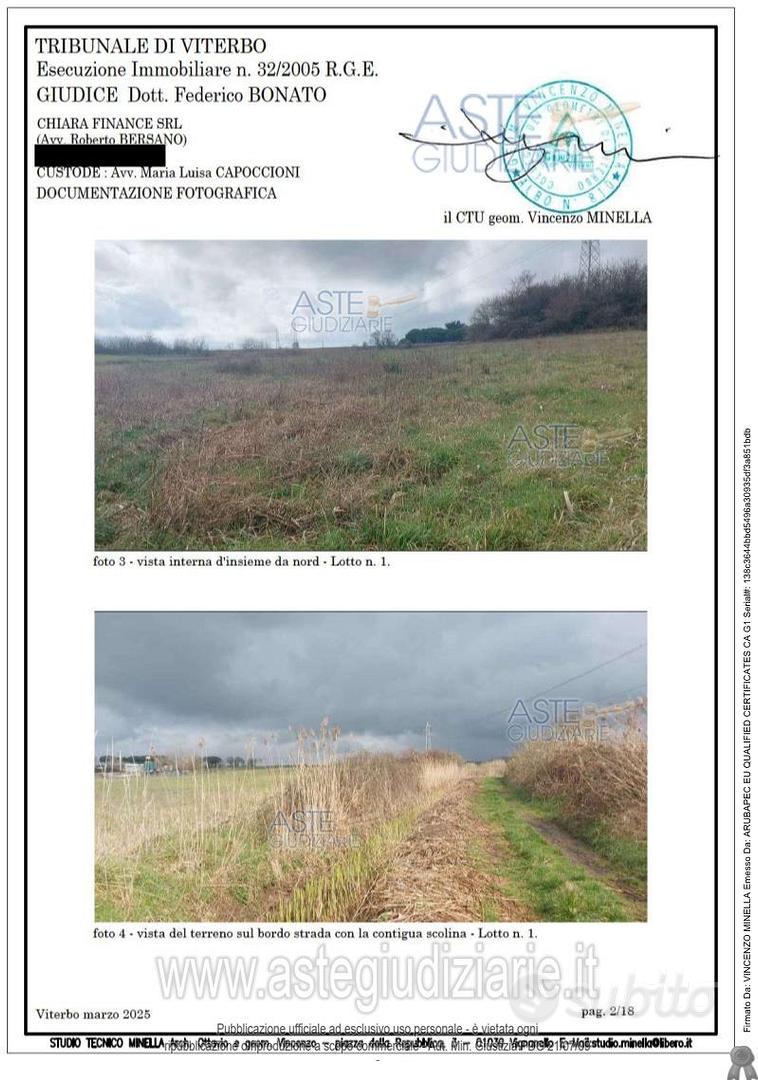Terreno Agricolo Viterbo [A4352643] - Vista 3