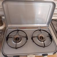 cucinotto campeggio 2 fuochi