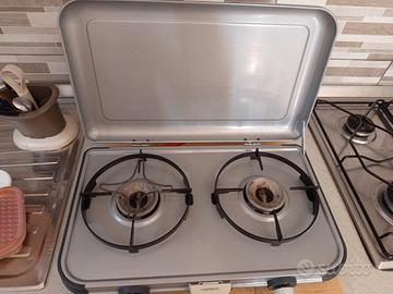 cucinotto campeggio 2 fuochi