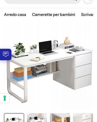 Scrivania nuova completamente sigillata