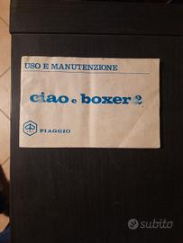 Libretto uso e manutenzione Ciao