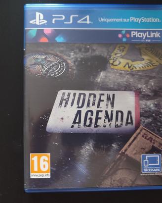 Hidden Agenda (Gioco Ps4)