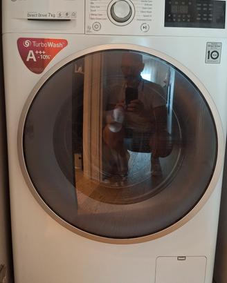 lavatrice slim Lg classe A+++ 7Kg lavaggio vapore