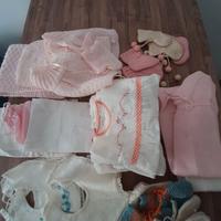 Corredo neonata, anni Settanta