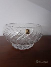 centrotavola in cristallo 