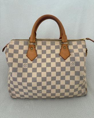 Louis Vuitton Speedy 30 Damier Azur