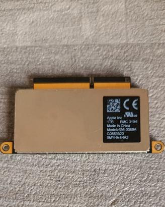  SSD 1TB Originale Apple Macbook Pro 2016 2017