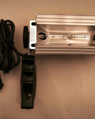 Faretto alogeno vintage per riprese video